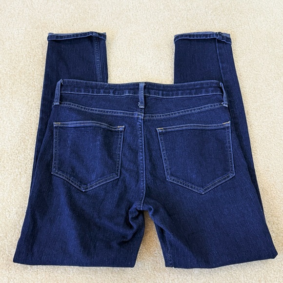 H&M &Denim Dark Wash Straight Skinny-Ankle Jeans - Picture 4 of 6